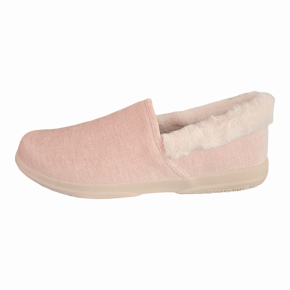 Vionic Velvet Cozy Collar Slippers - Clare - Picture 2 of 4